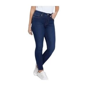 Seven7 Jeans Blue Booty Shaper High Rise‎ Legging Jeans Dark Wash Denim 10